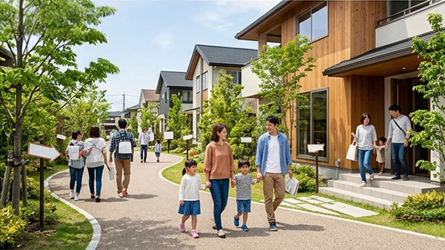 モデルハウス回遊施策