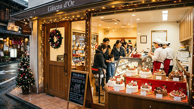 ケーキ屋 季節催事